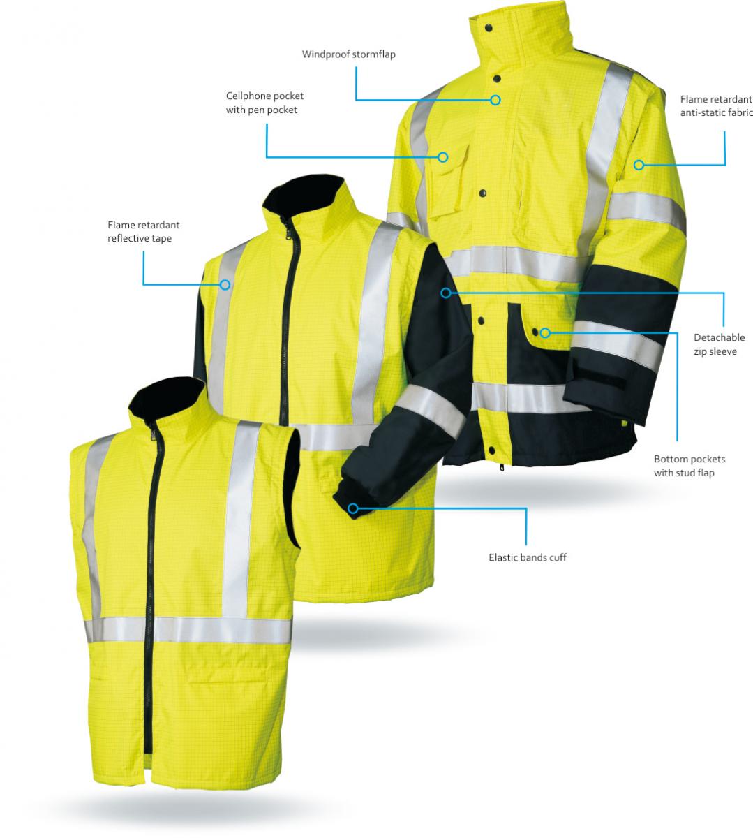 High Visibility Safety Jackets