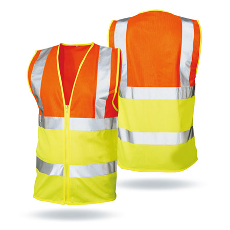 120gsm knitted poly fabric reflective safety vests