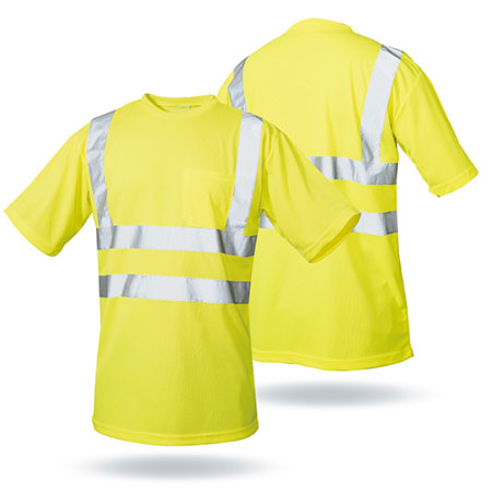 Custom Hi Vis Reflective Stripe Fluorescent Yellow Safety Shirt for Traffic  Police - China Safety Shirt and Hi Vis Shirt price